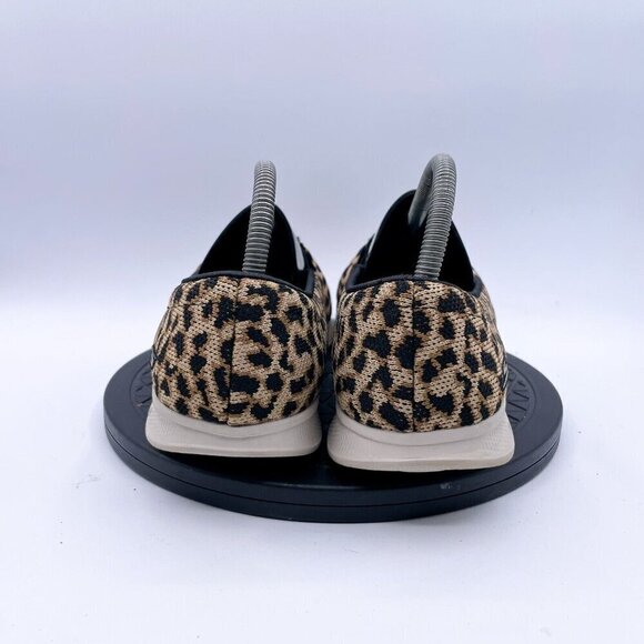 Skechers Goga Mat Slip On Leopard Animal Print Flats Shoes Sz 9 Cheetah Gen 5 - Picture 3 of 9